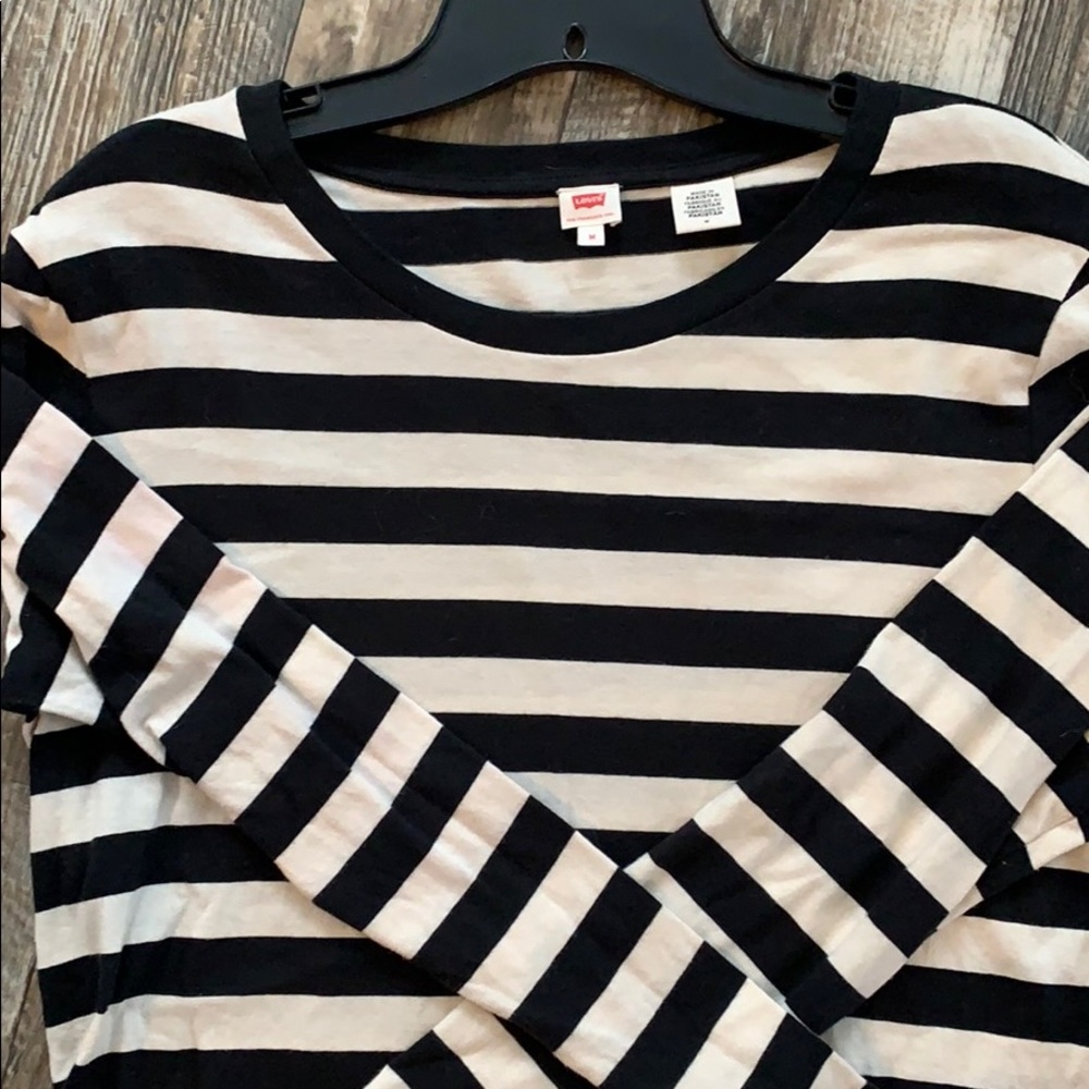 Levi’s striped basic long sleeve